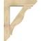 Ekena Millwork Funston Slat Rough Sawn Bracket w/ Offset Brace, Douglas Fir, 8"W x 34"D x 42"H BKT0806X34X42FST06RDF - alternate 4